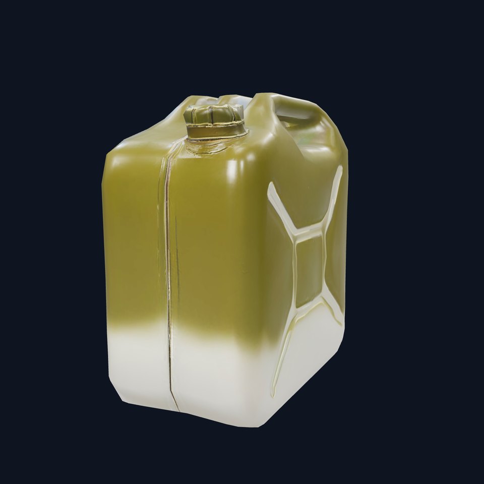 Olive Jerry Can model pack viewer poster