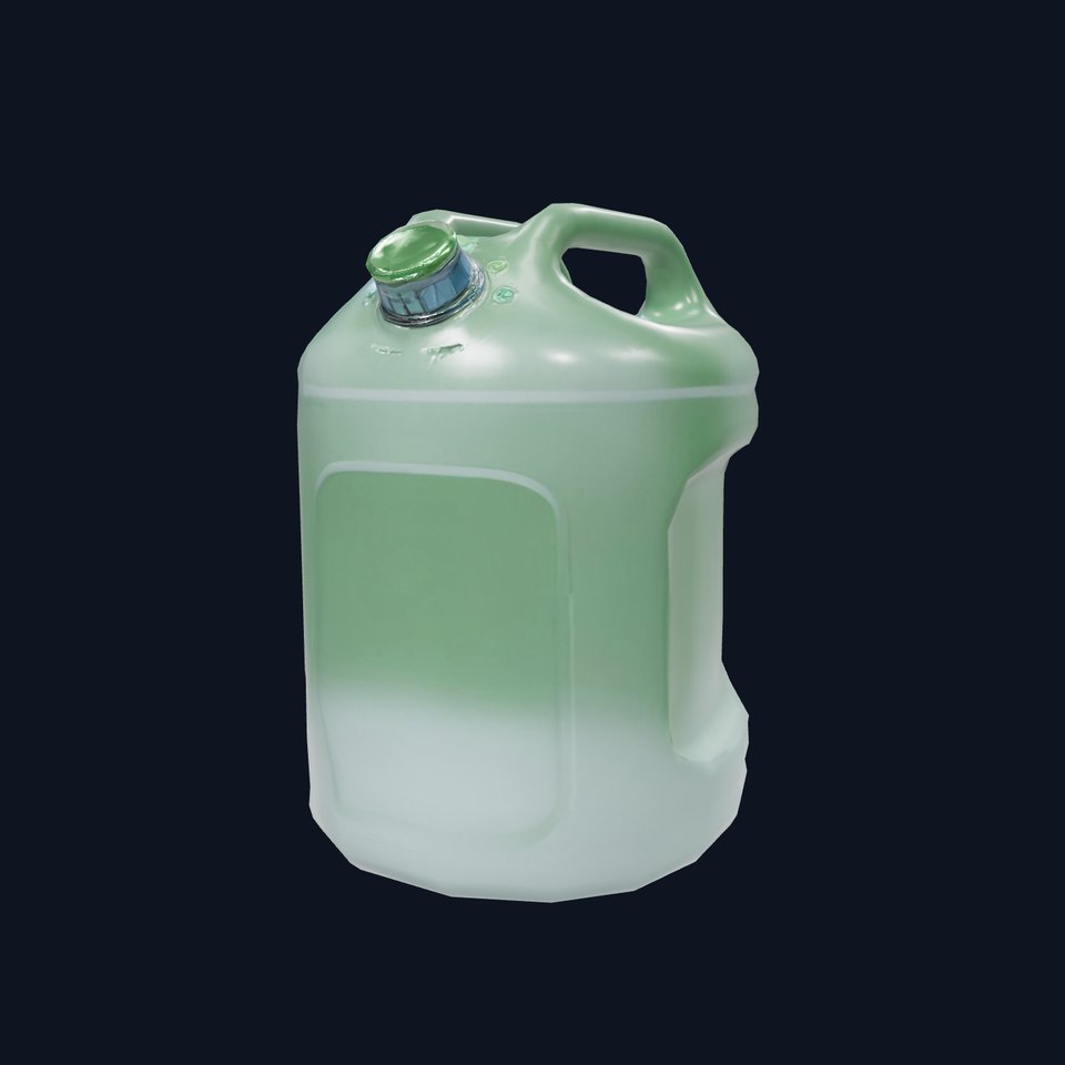 Olive Green Container model pack viewer poster