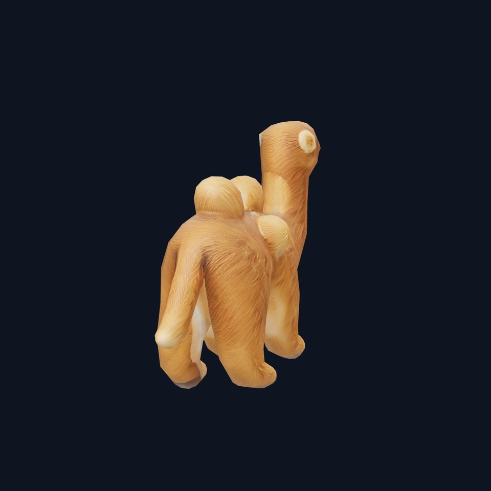 Fluffy Camel Plush model pack viewer poster