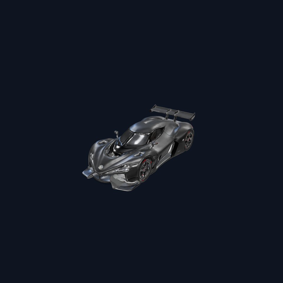 Sleek Racing Car model pack