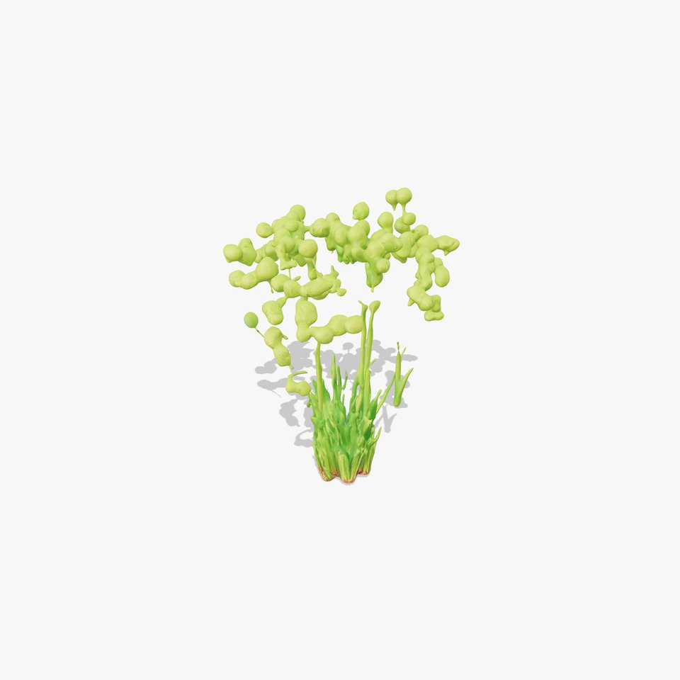 Green Seed Pods model pack viewer poster