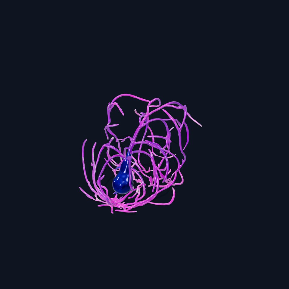 Vibrant Purple Tentacle model pack viewer poster