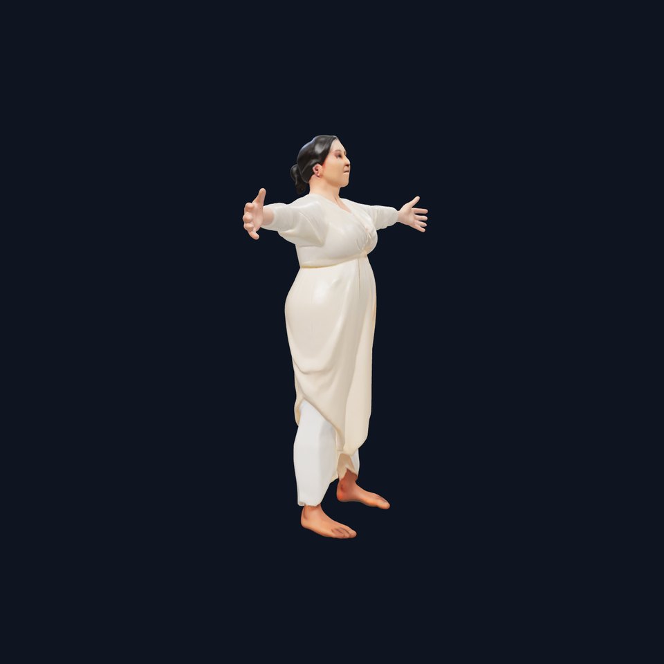 Elegant Maternity Dress model pack viewer poster