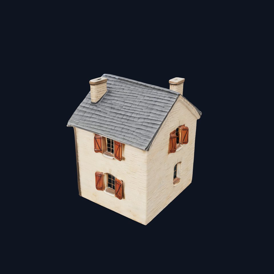 Rustic Stone Cottage model pack viewer poster