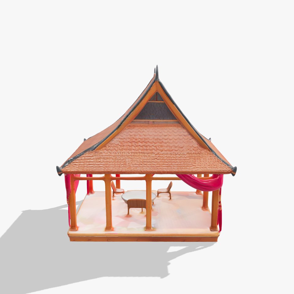 Elegant Thai Pavilion model pack viewer poster