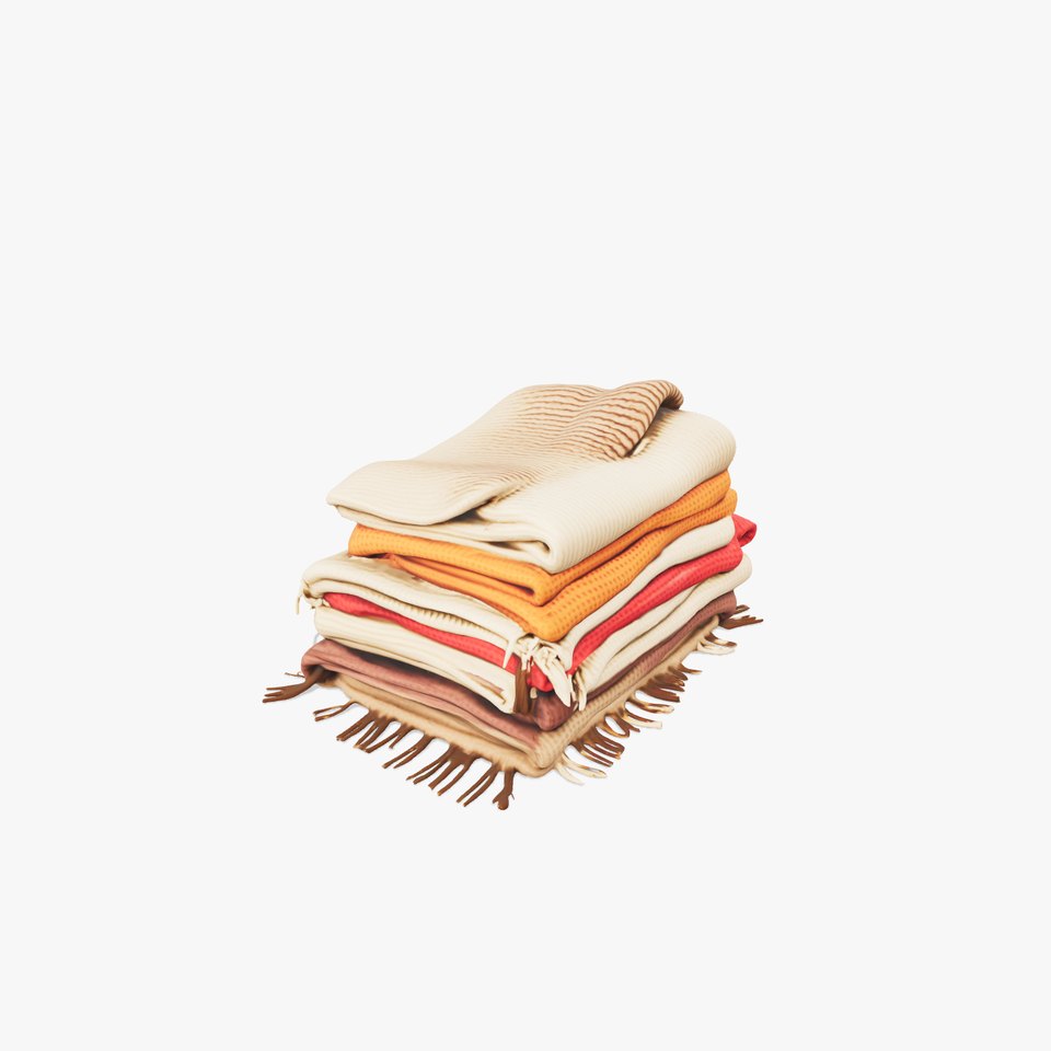 Cozy Woven Blanket model pack viewer poster