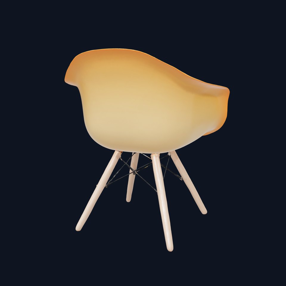 Bright Orange Chair model pack viewer poster