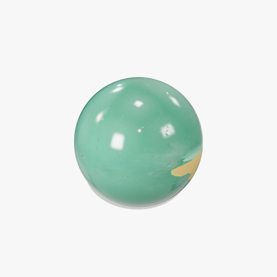 HQ PBR Textures Set Polished Jade Crystal viewer poster