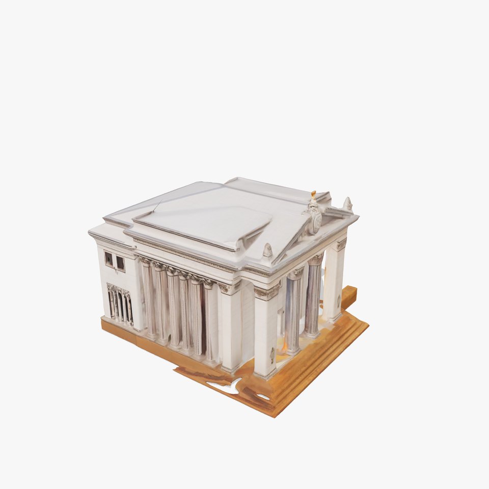 Neoclassical Temple model pack viewer poster