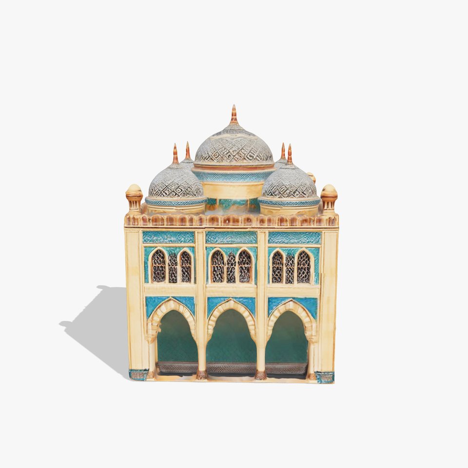 Elegant Mosque Architecture model pack viewer poster