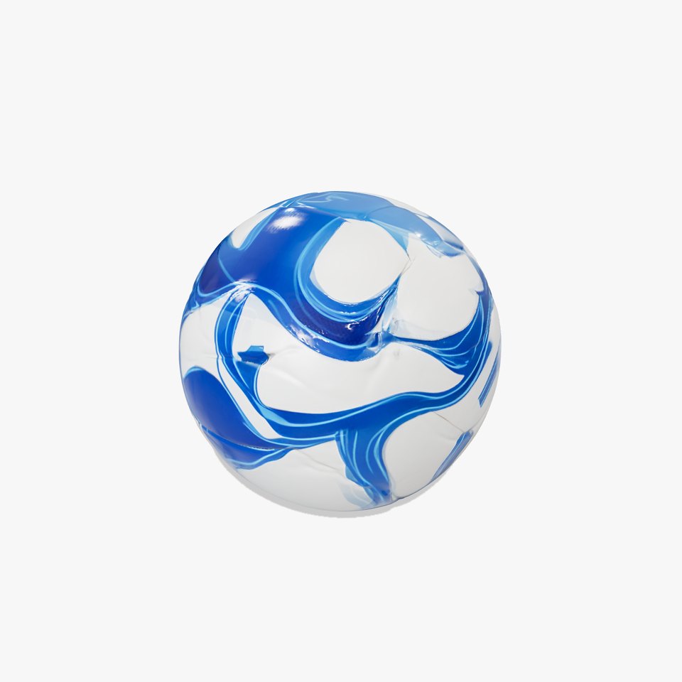 Blue Swirl Soccer Ball model pack viewer poster