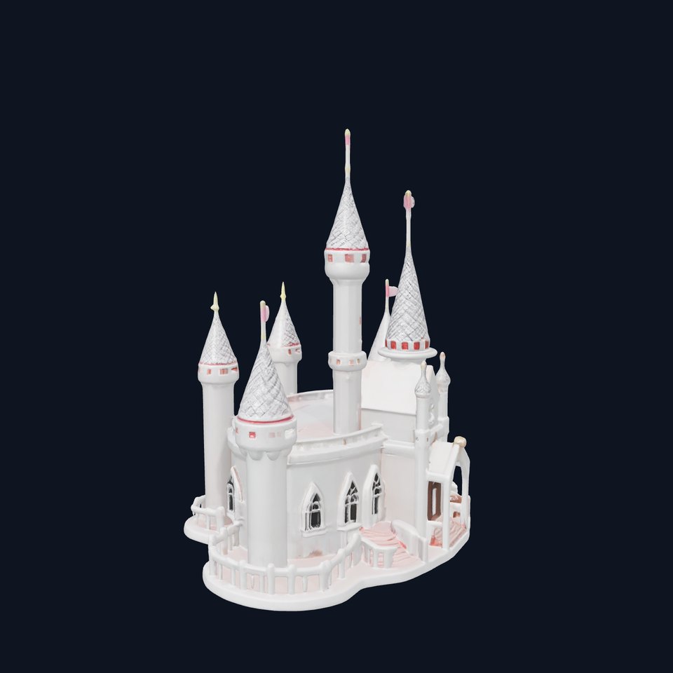 Fairy Tale Castle model pack viewer poster
