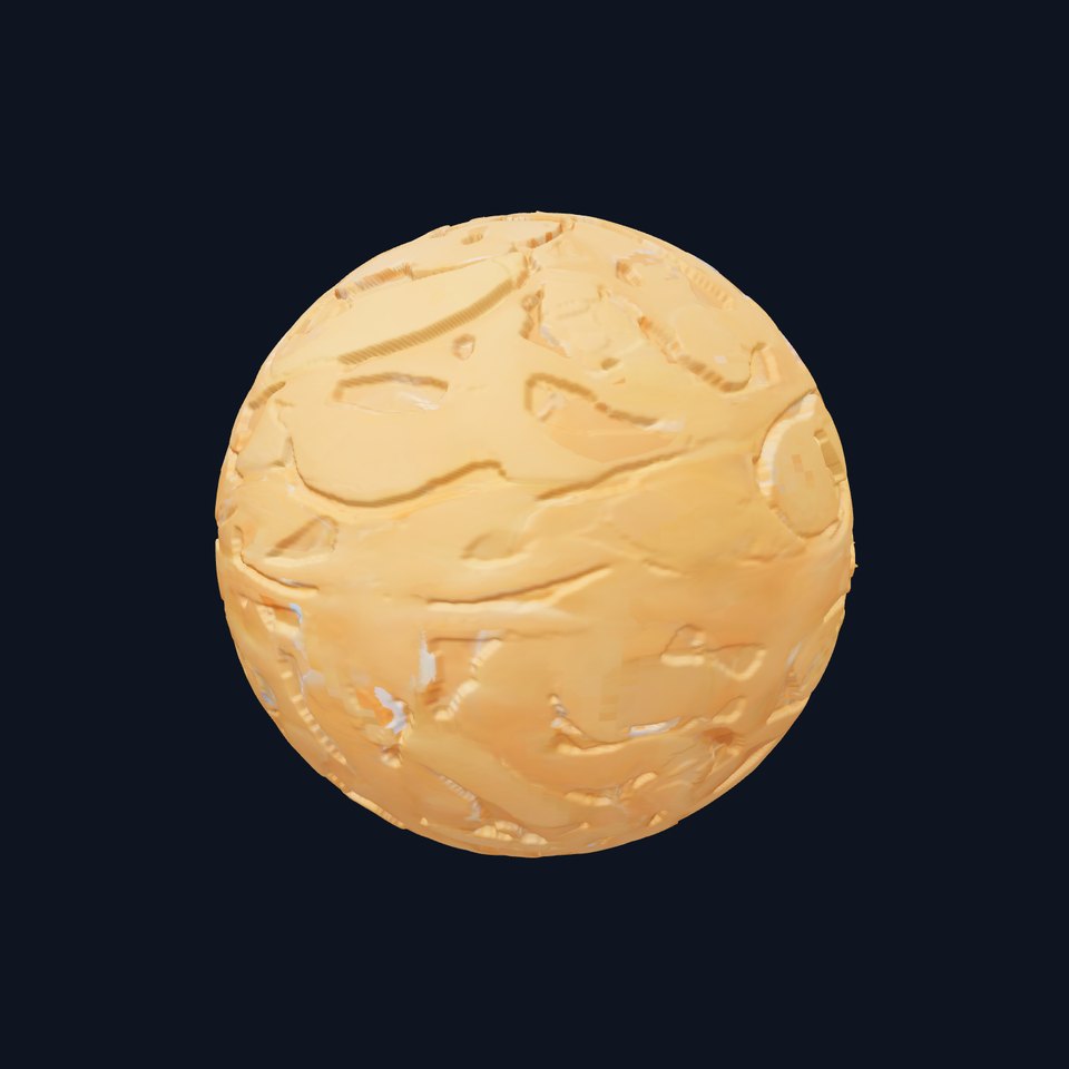 Noodle Spiral Intricate HQ PBR Textures Set viewer poster