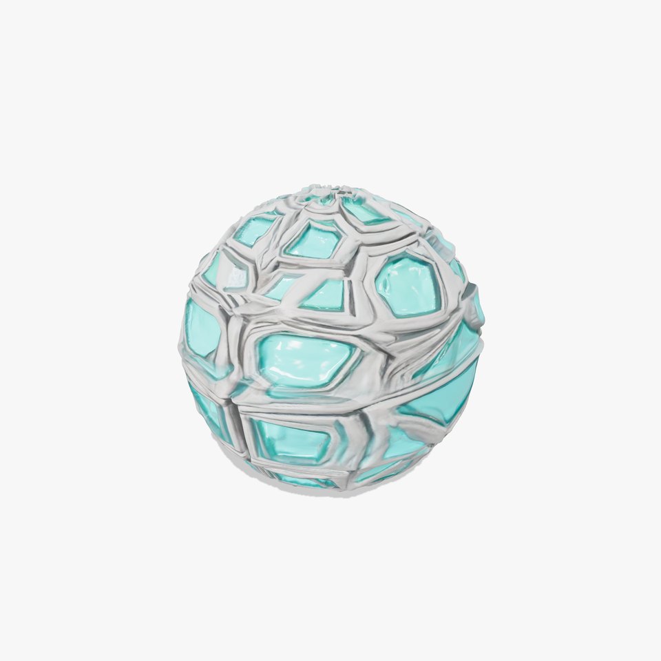 Geometric SciFi Hexagon Panels HQ PBR Textures Set viewer poster