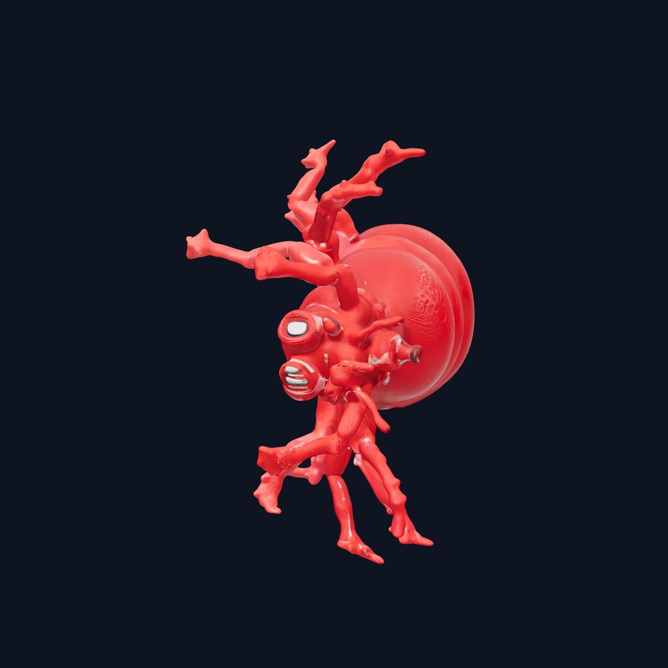 Scarlet Insectoid model pack viewer poster