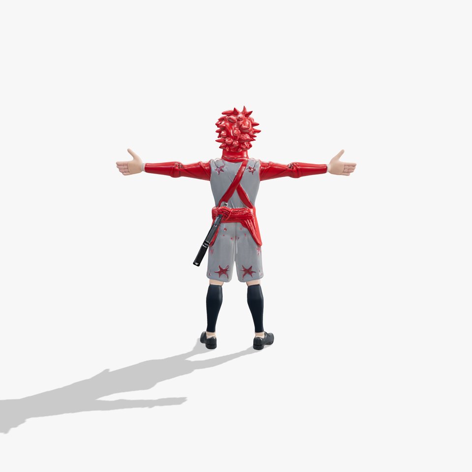 Red Star Ninja model pack viewer poster