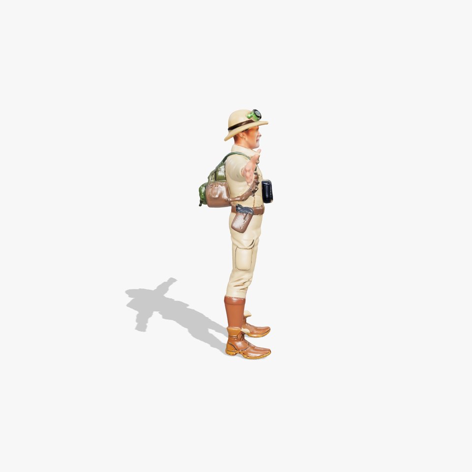 Explorer Safari Outfit model pack viewer poster