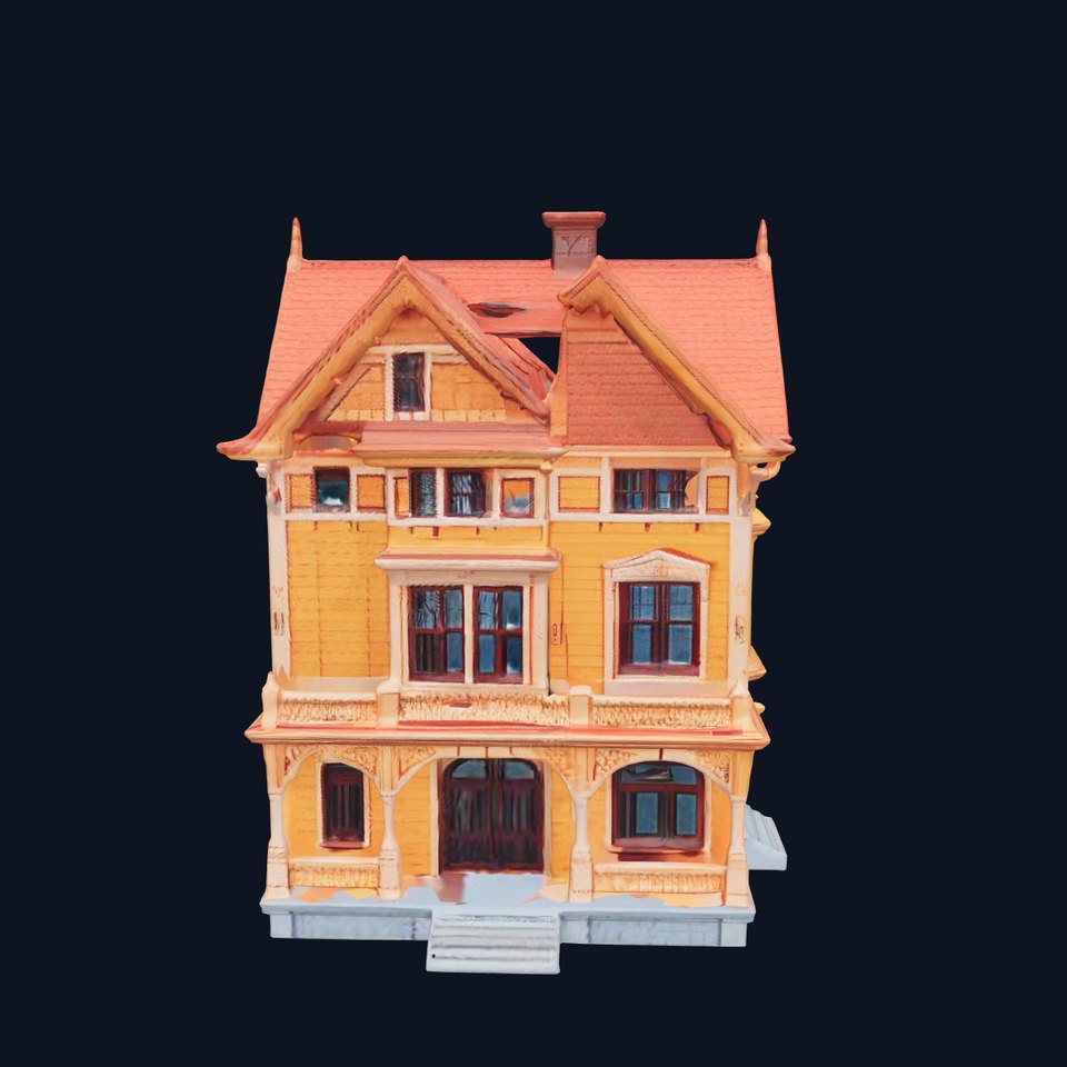 Victorian Cottage model pack viewer poster