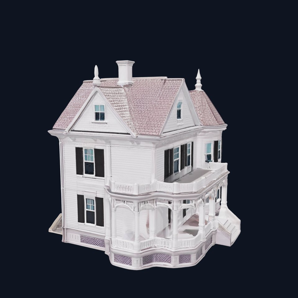 Victorian Lavender Mansion model pack viewer poster