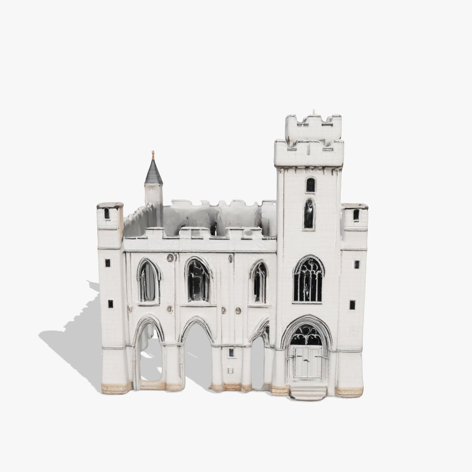 Medieval Stone Castle model pack viewer poster