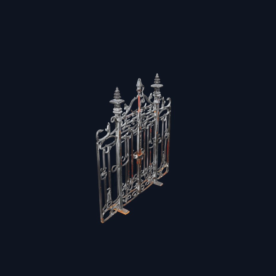 Elegant Iron Gate model pack