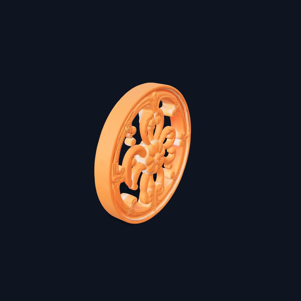 Elegant Terracotta Ornament model pack viewer poster