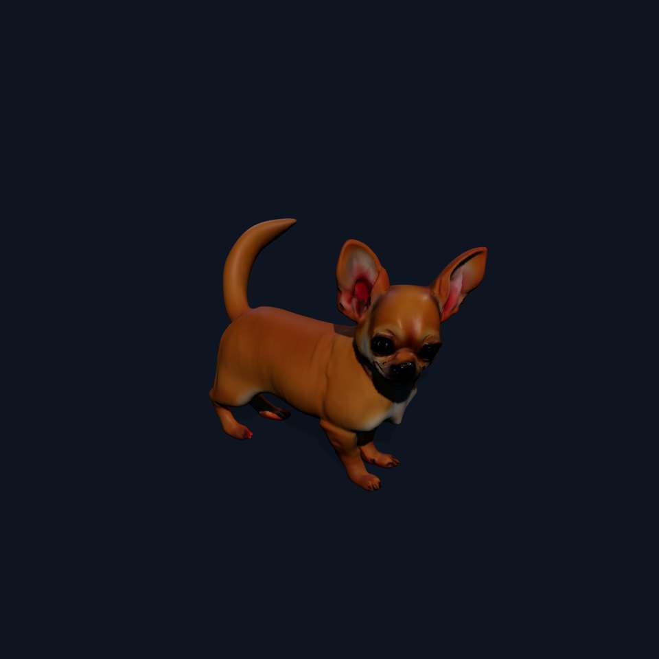 Charming Chihuahua model pack viewer poster