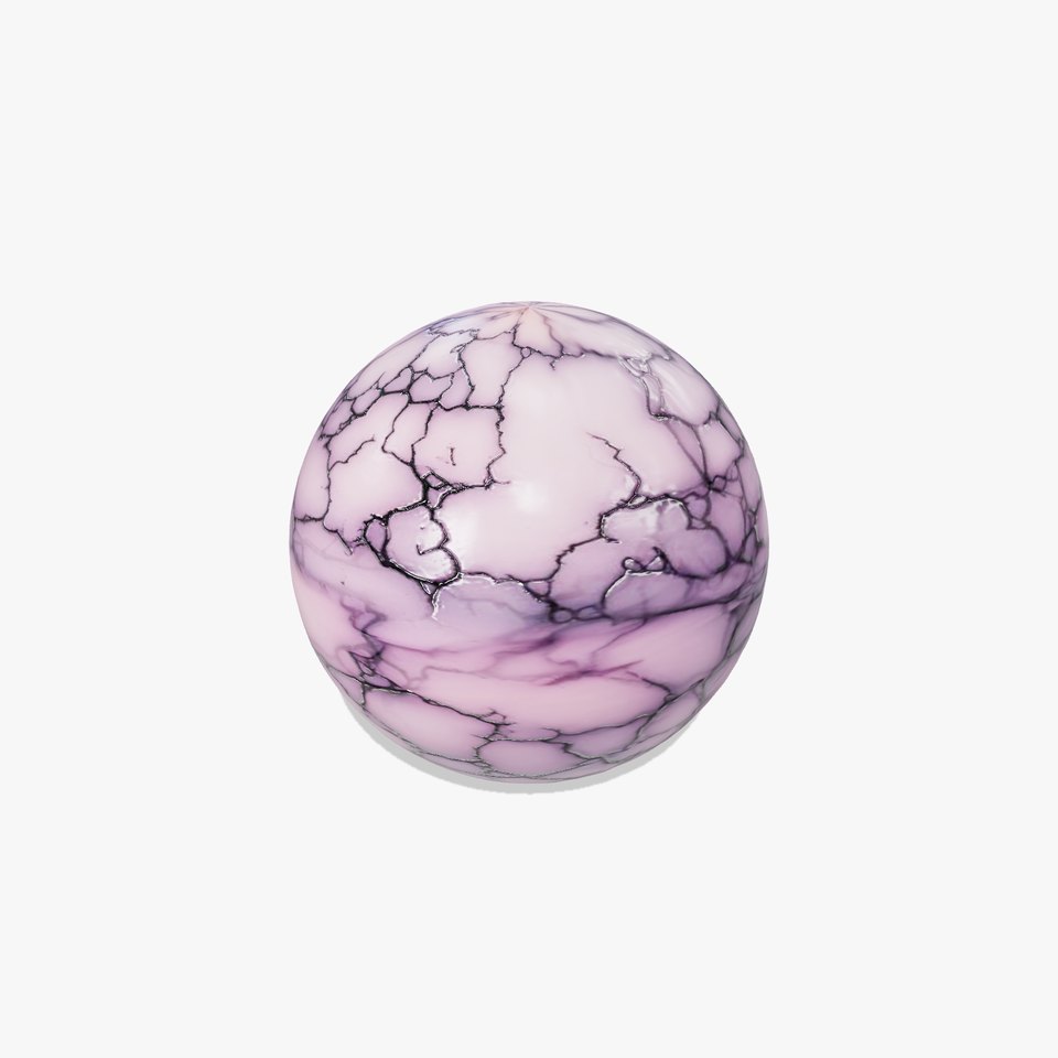 Marble Pink Veined HQ PBR Textures Set viewer poster