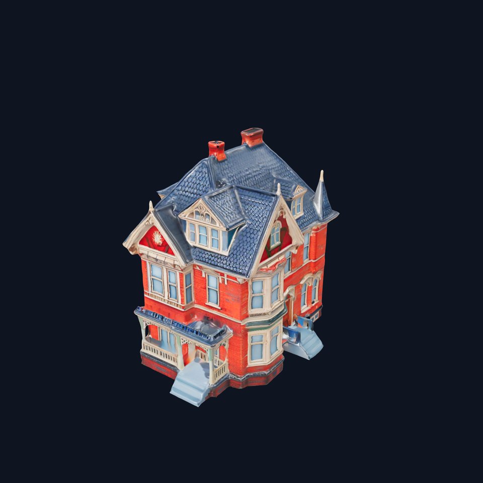 Victorian Brick House model pack viewer poster