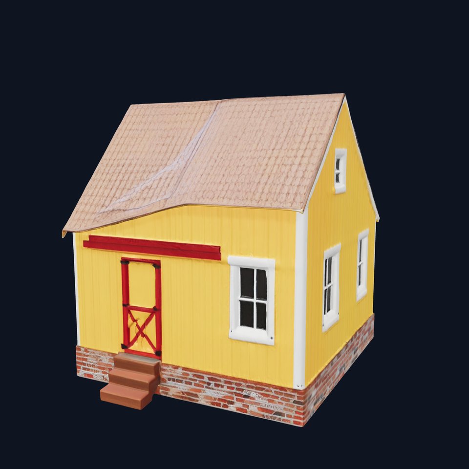 Sunny Cottage model pack viewer poster