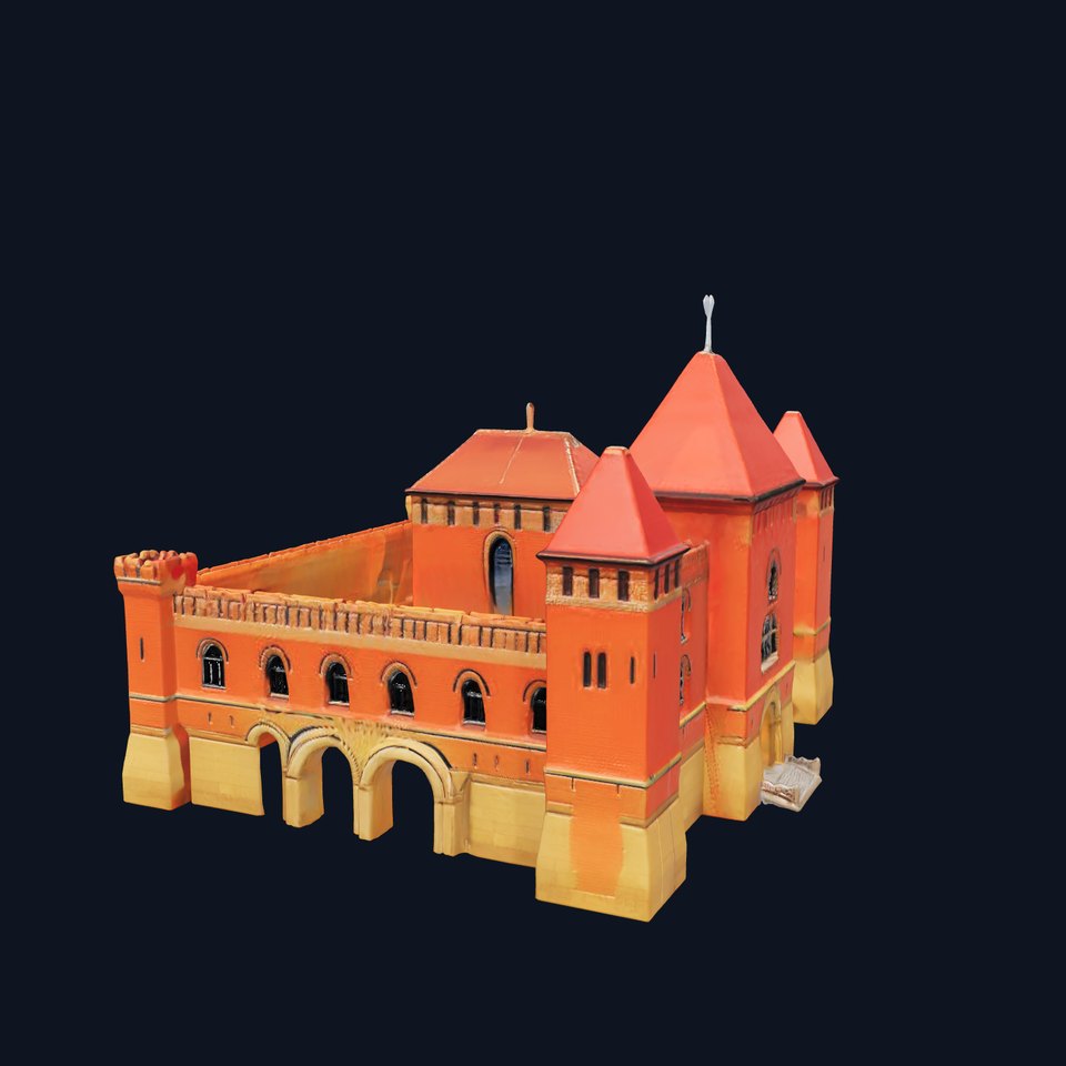 Red Brick Castle model pack viewer poster
