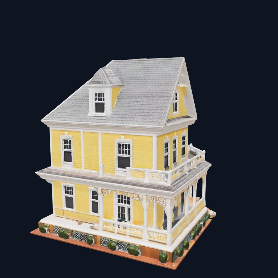 Victorian Yellow House model pack viewer poster