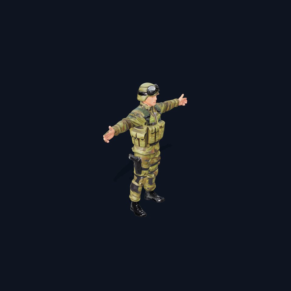 Tactical Soldier model pack