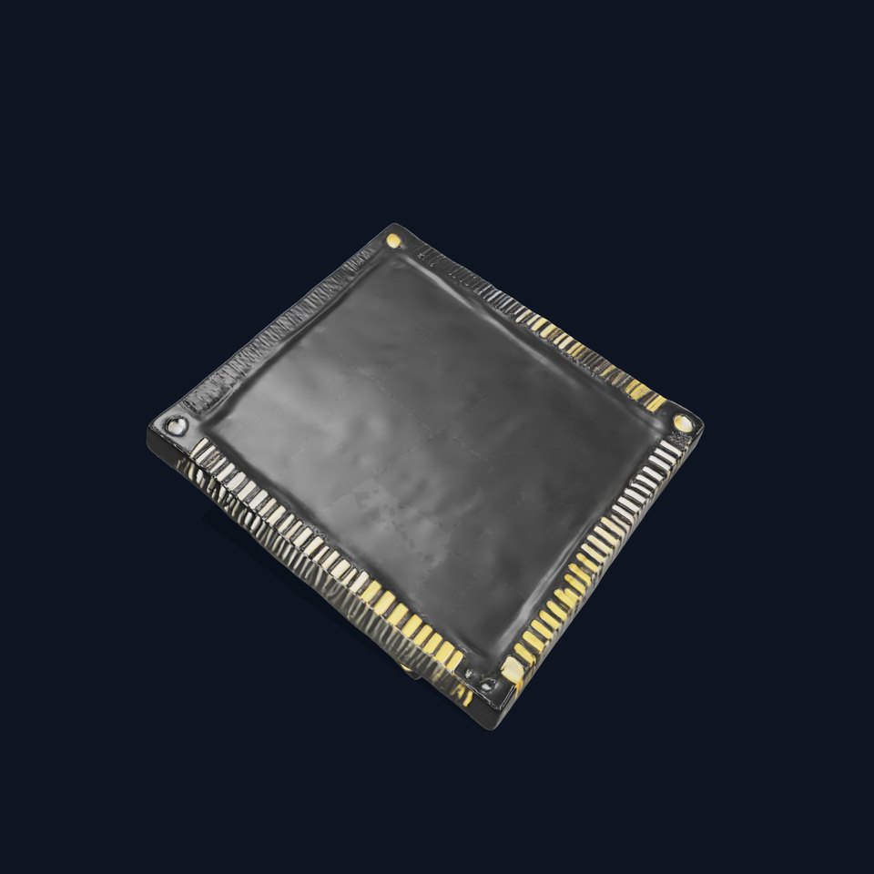 Black Microchip model pack