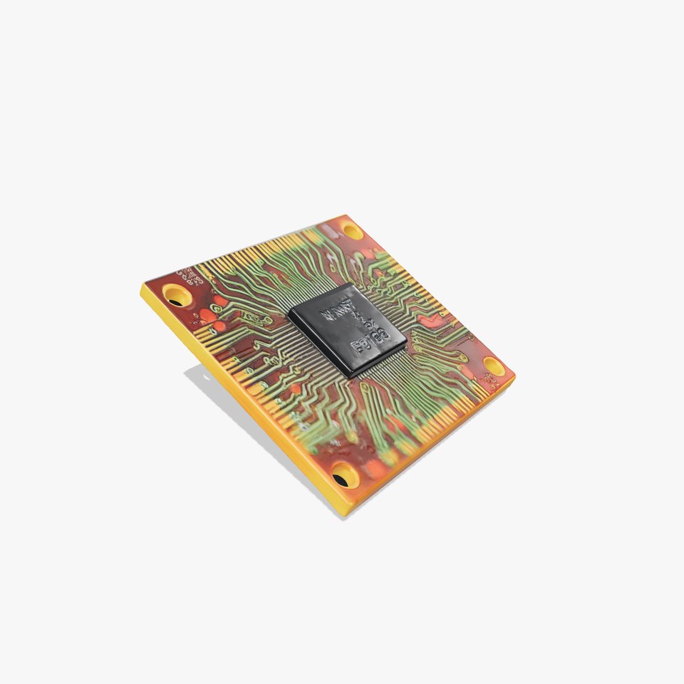 Orange Circuit Board model pack viewer poster