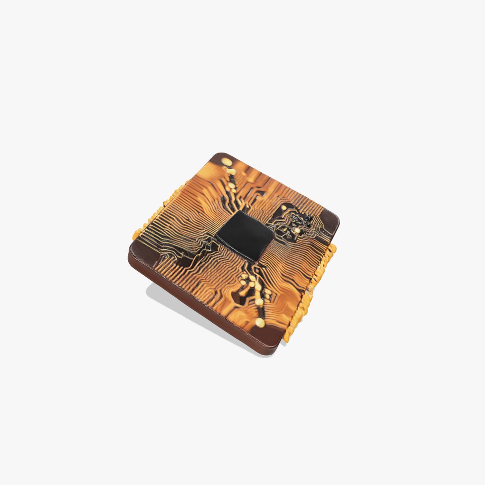 Golden Circuit Chip model pack viewer poster