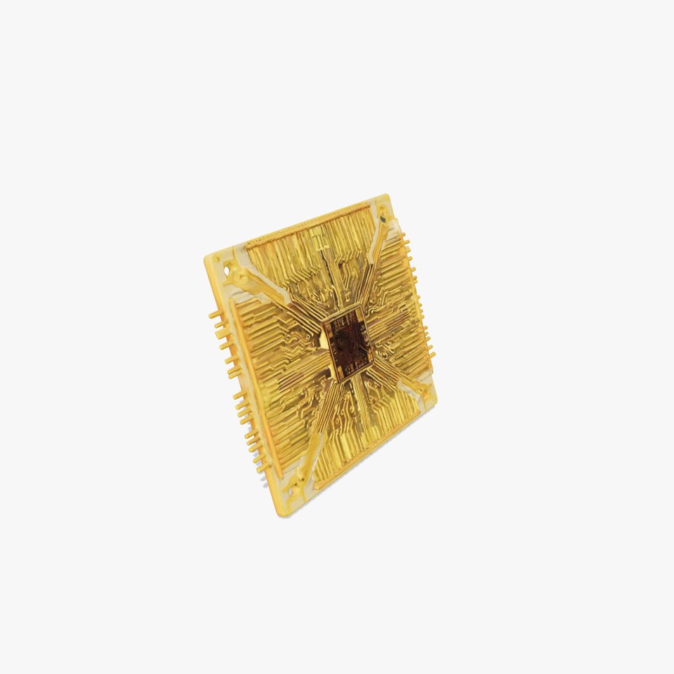 Golden Circuit Board model pack viewer poster