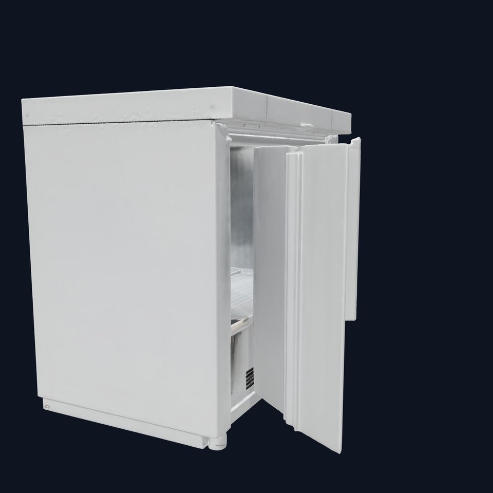 Stainless Steel Freezer model pack viewer poster