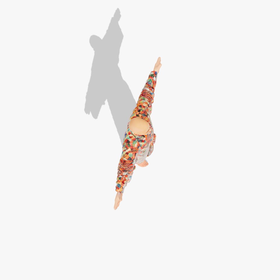 Vibrant Mosaic Kimono model pack viewer poster