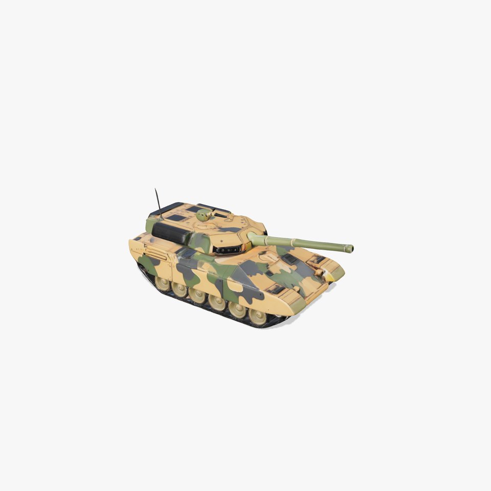 Desert Camouflage Tank model pack