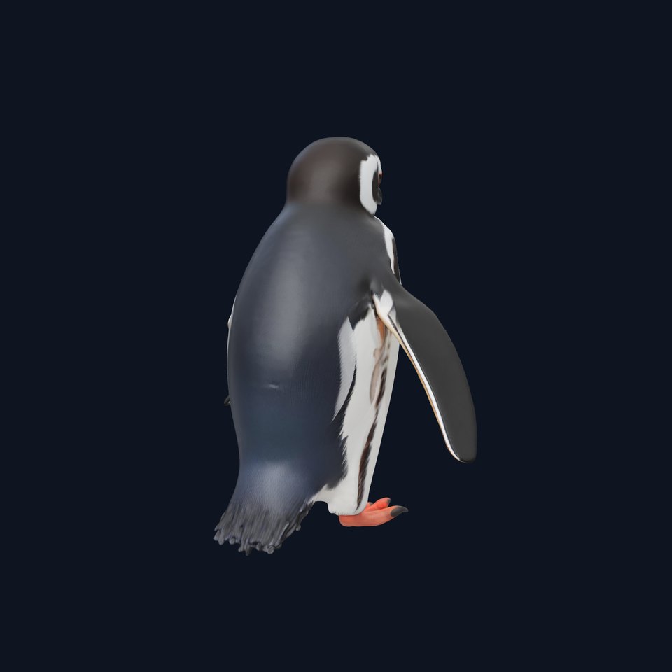 Charming Penguin model pack viewer poster
