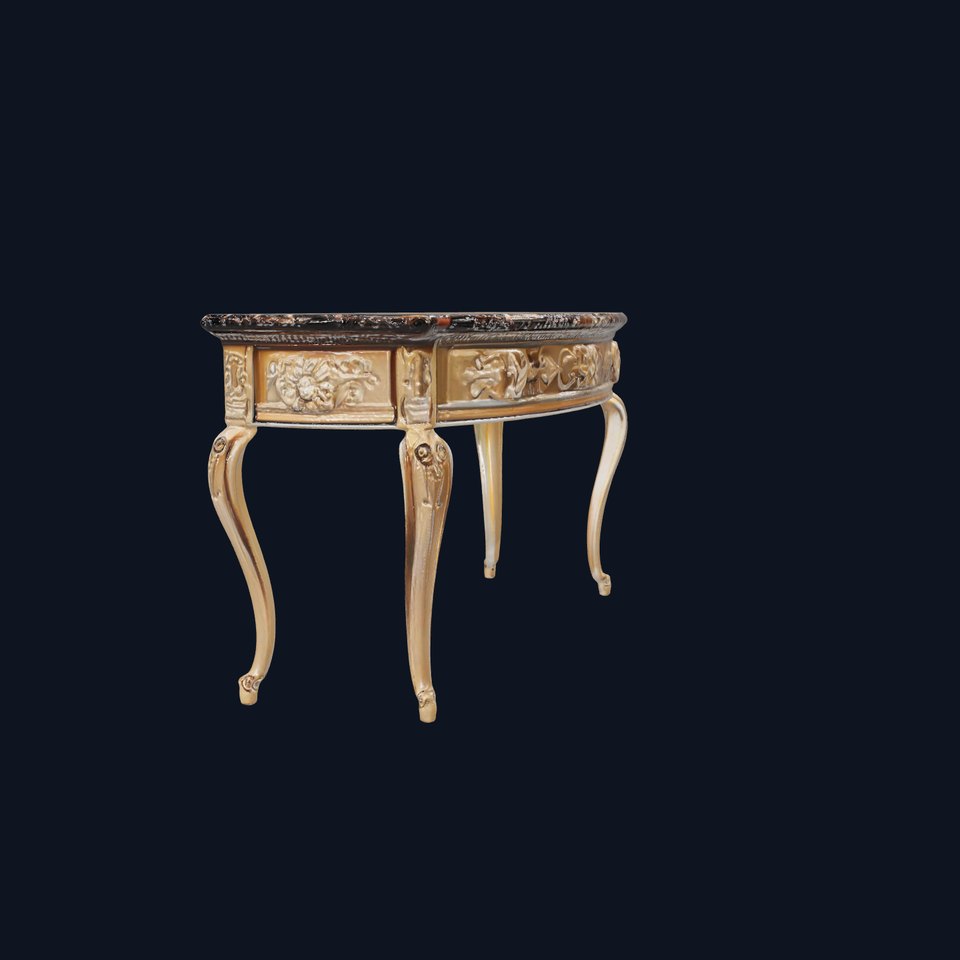 Baroque Gold Console Table model pack viewer poster