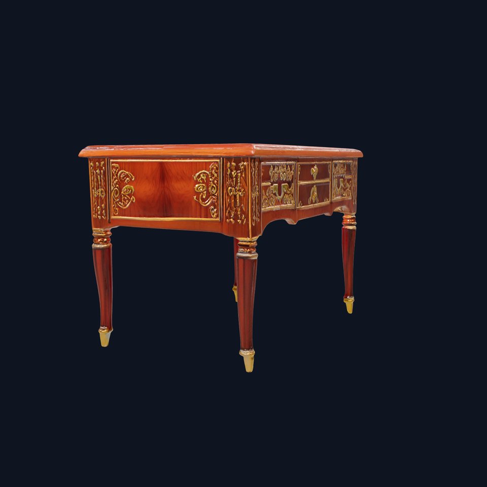 Elegant Mahogany Desk model pack viewer poster
