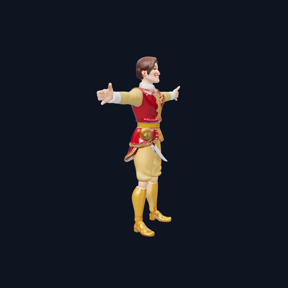 Charming Royal Prince model pack viewer poster