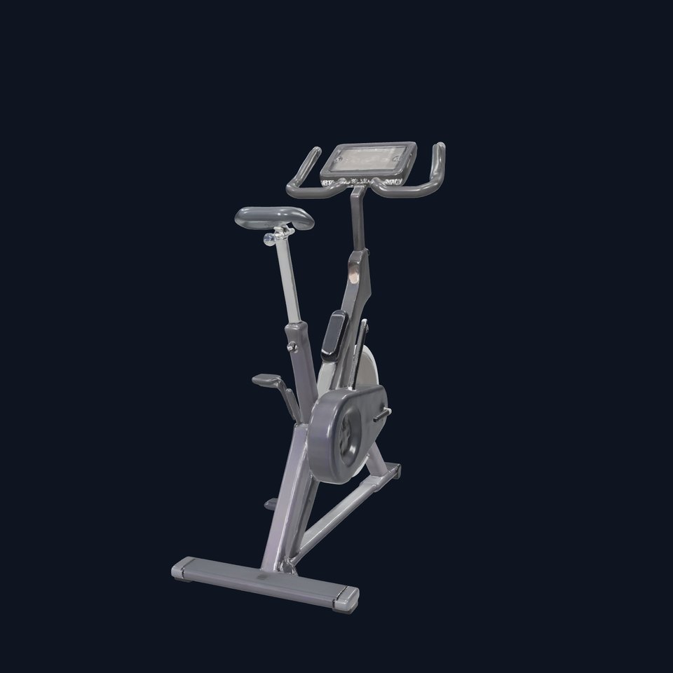 Sleek Spin Bike model pack viewer poster