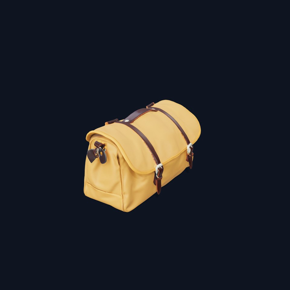 Vintage Tan Bag model pack