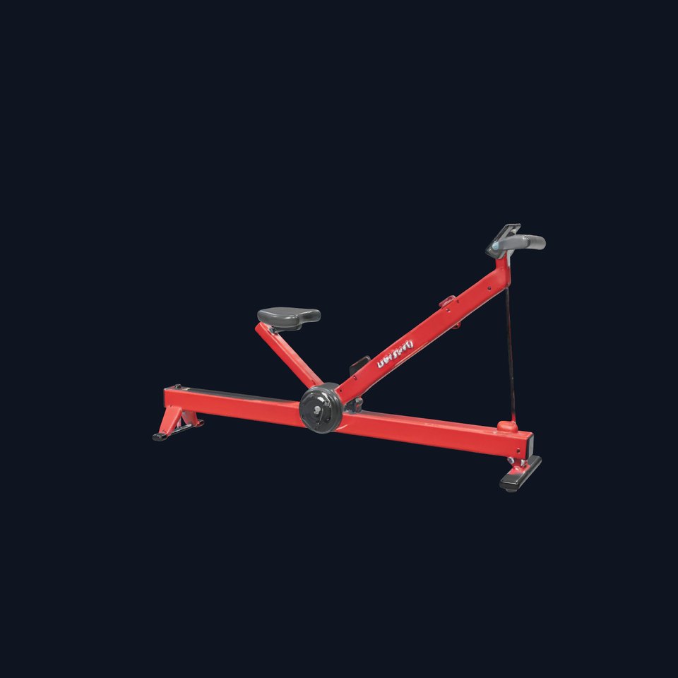 Red Rower Exercise model pack viewer poster