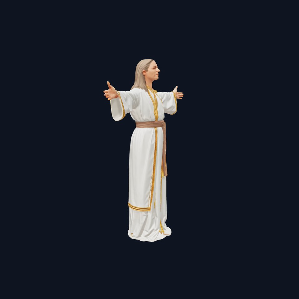 Serene Sage Robe model pack viewer poster