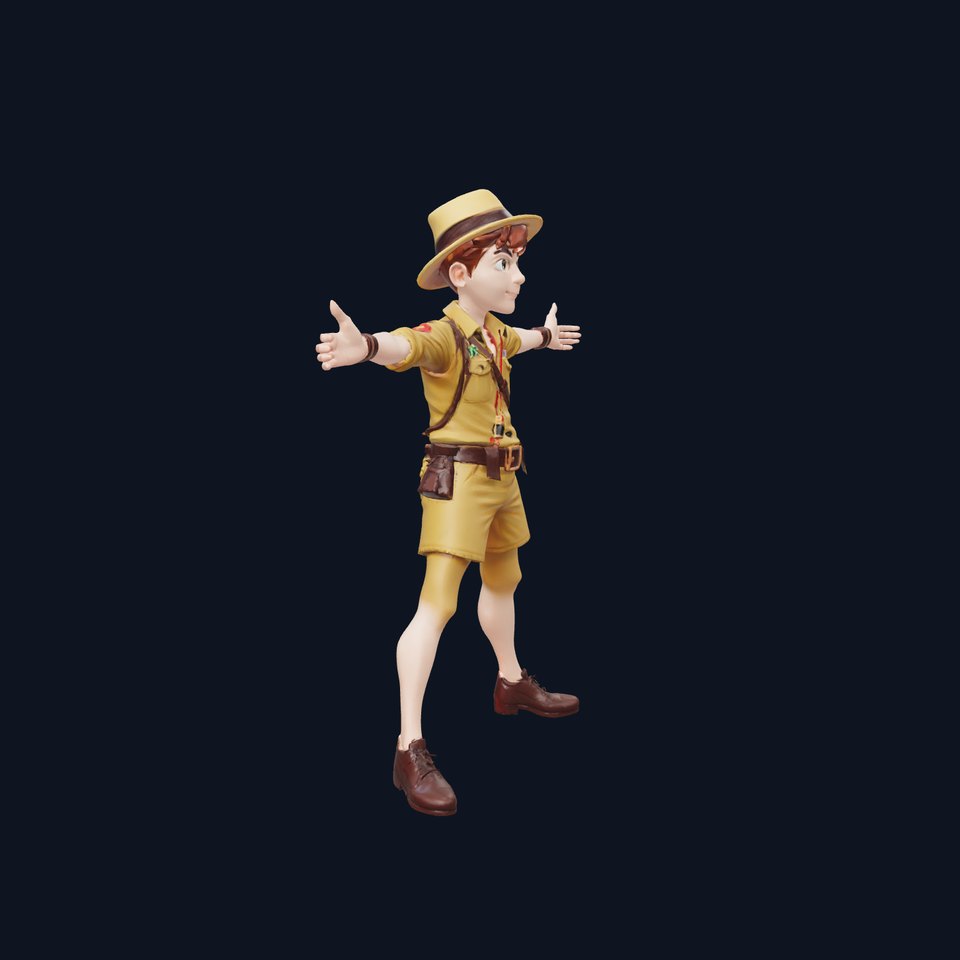 Adventurous Explorer model pack viewer poster